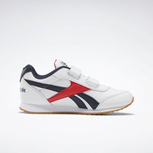 Adidasy Dziecięce Reebok Royal Classic Jogger 2.0 Białe/Granatowe/Czerwone PL 21PLKTO